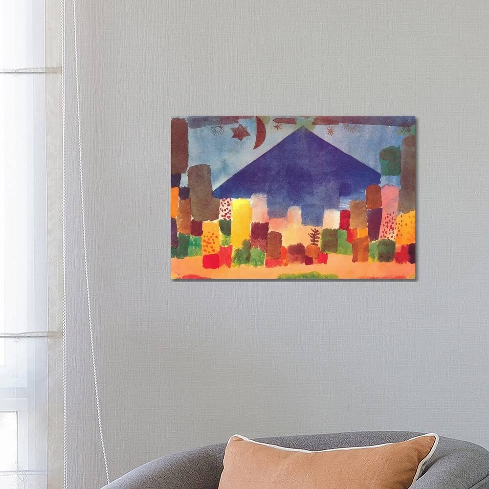 iCanvas "Egyptian Night (notte Egiziana)" by Paul Klee Canvas Print