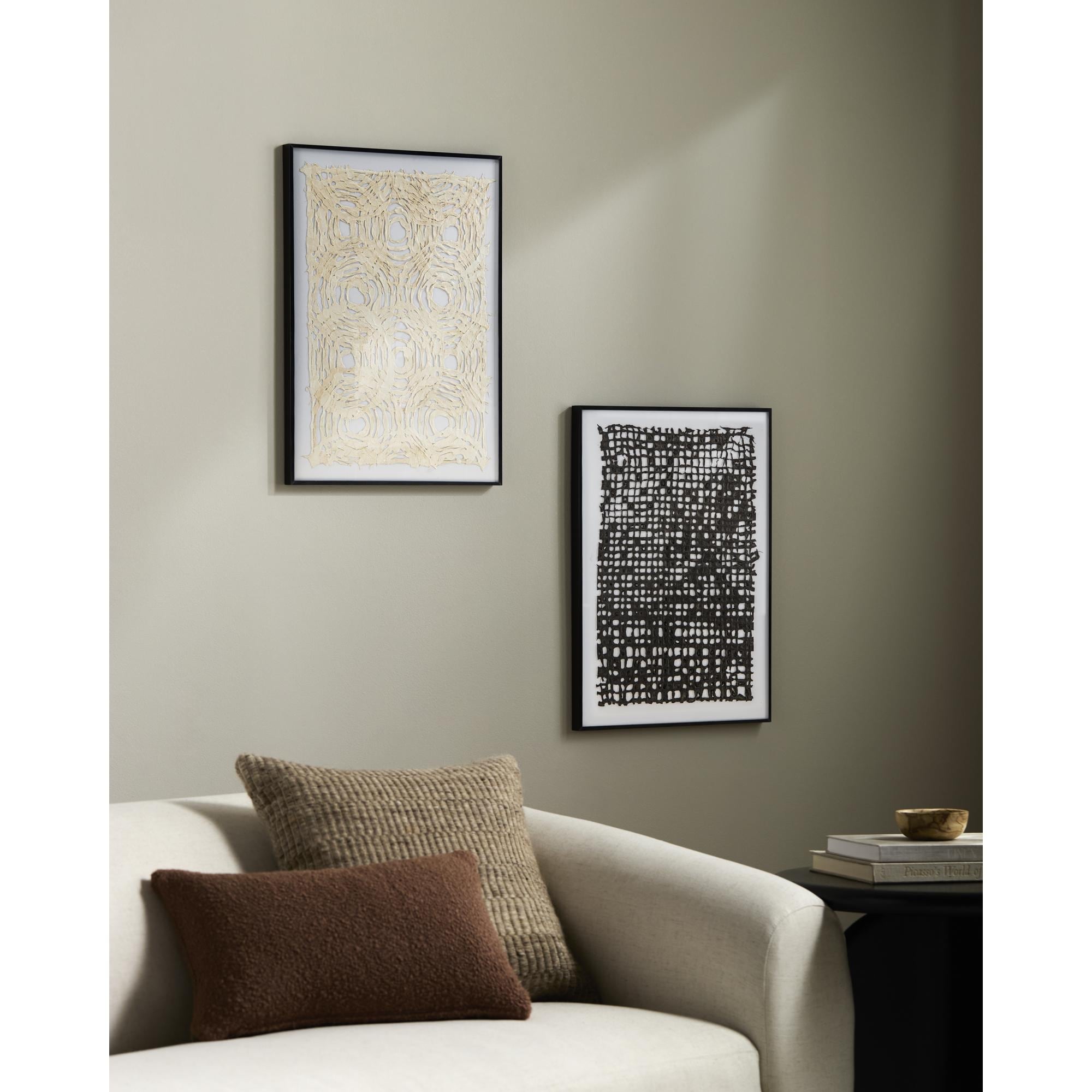 Livabliss Kehena Modern Framed Art (Set of 2)