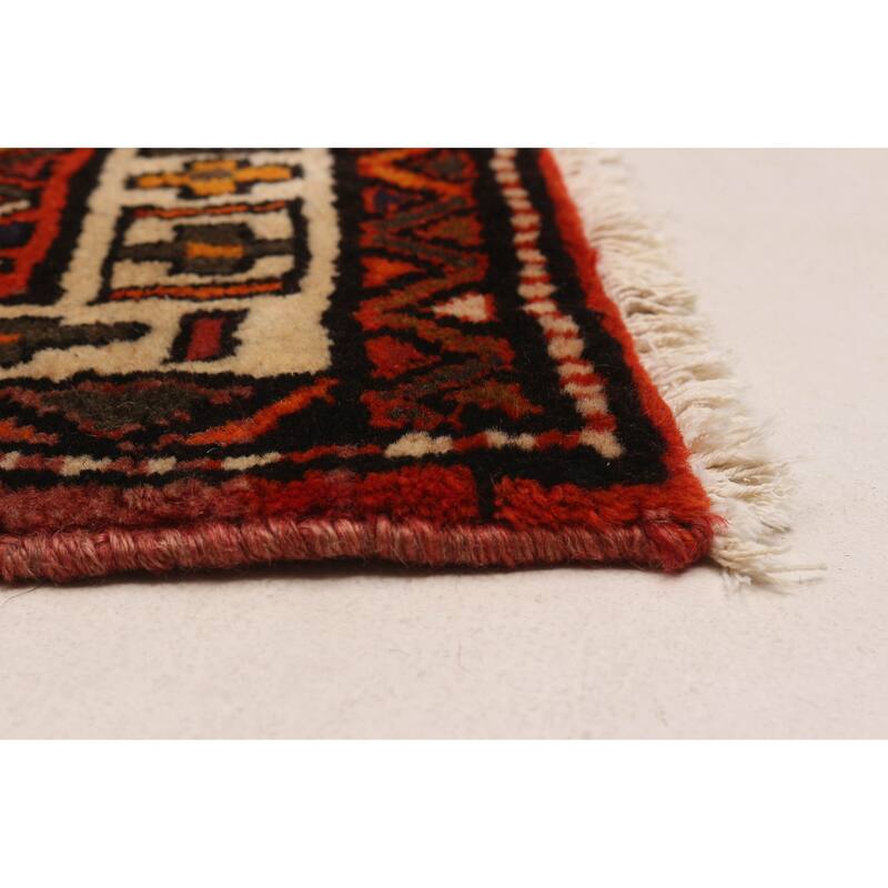 ECARPETGALLERY Hand-knotted Konya Anatolian Navy Wool Rug - 3'8 x 12'7