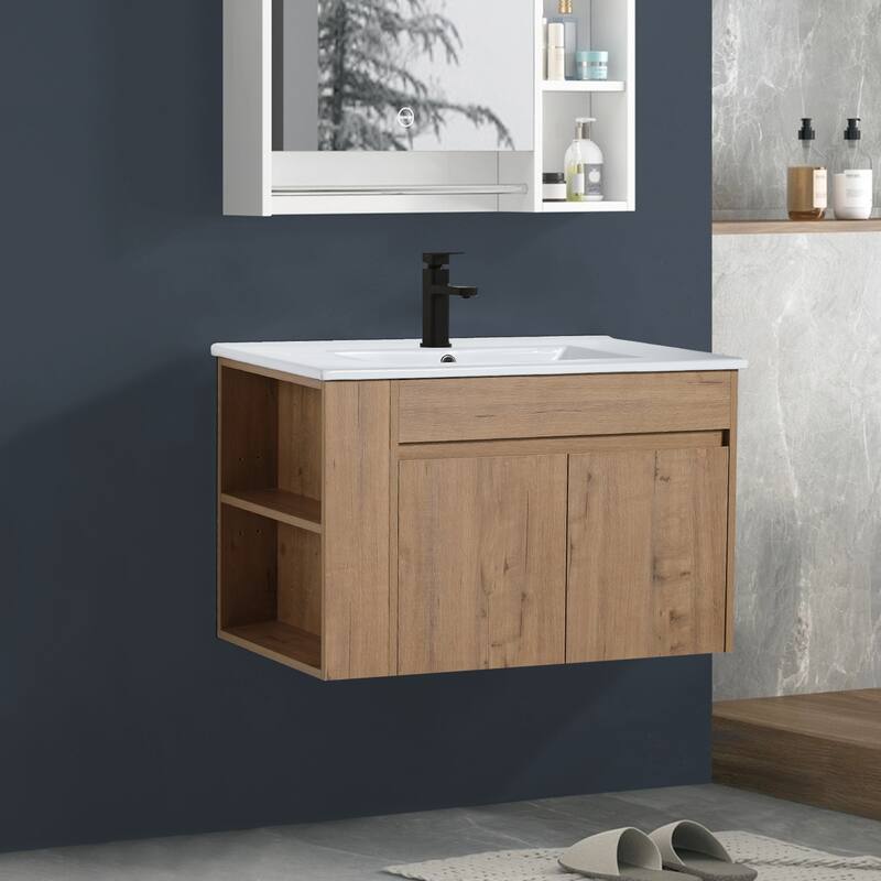 Topcraft 30-inch Wall Mount Bathroom Cabinet with Sink