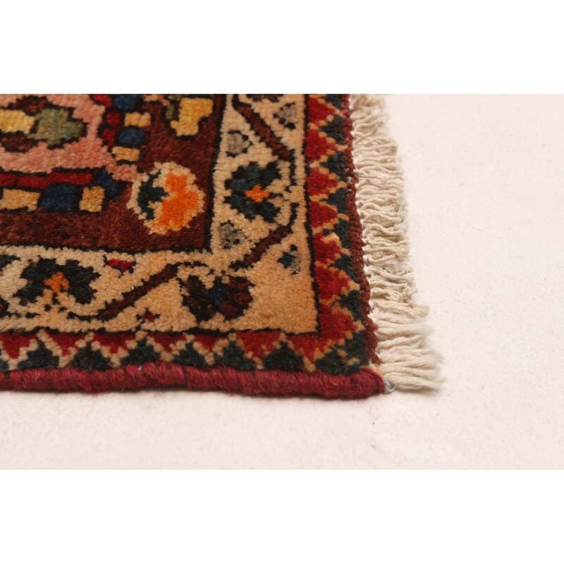 ECARPETGALLERY Hand-knotted Kayseri Vintage Red Wool Rug - 5'2 x 6'10