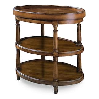 Oval Accent Table - 28"W x 20"L x 25.25"H