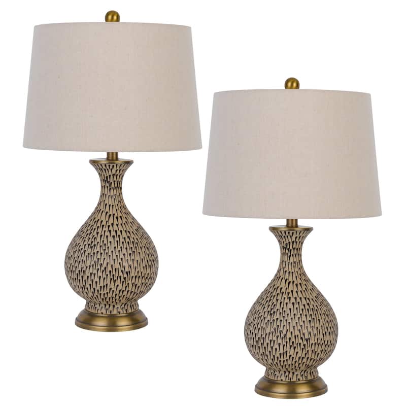 Orivesi 26" Height Terra Cotta Ceramic Table Lamp - One Size