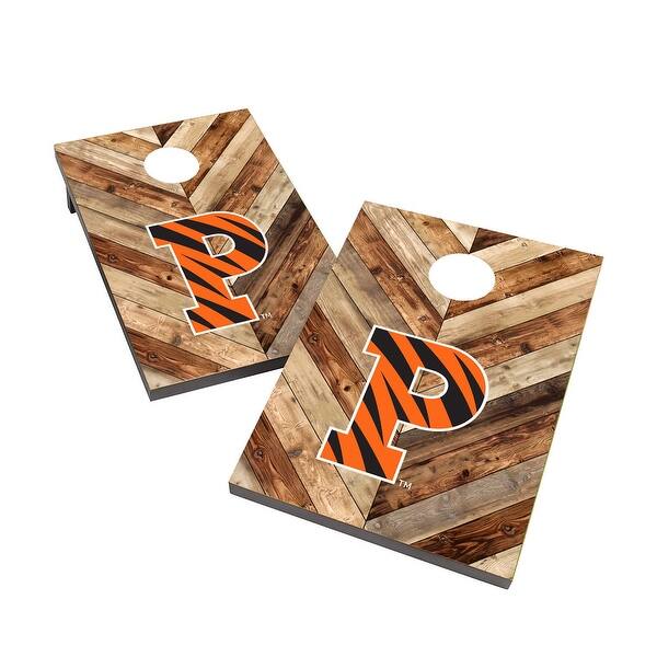 slide 2 of 5, Princeton University Tigers 2x4 Cornhole Boards Include Carrying Case