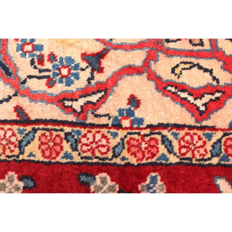 ECARPETGALLERY Hand-knotted Kayseri Navy Wool Rug - 4'5 x 7'7