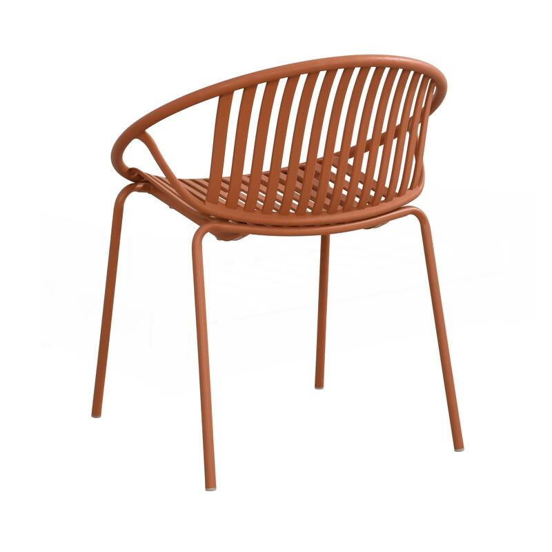 7 Pieces Outdoor Modern Metal and Polypropylene Dining Set