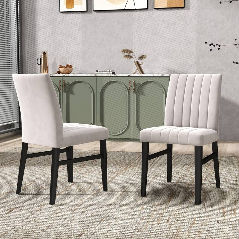 Roundhill Furniture Cavira 5-Piece Round Modern Dining Set