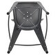preview thumbnail 11 of 22, Distressed Metal Indoor/ Outdoor 24-inch Counter Stools (Set of 4)