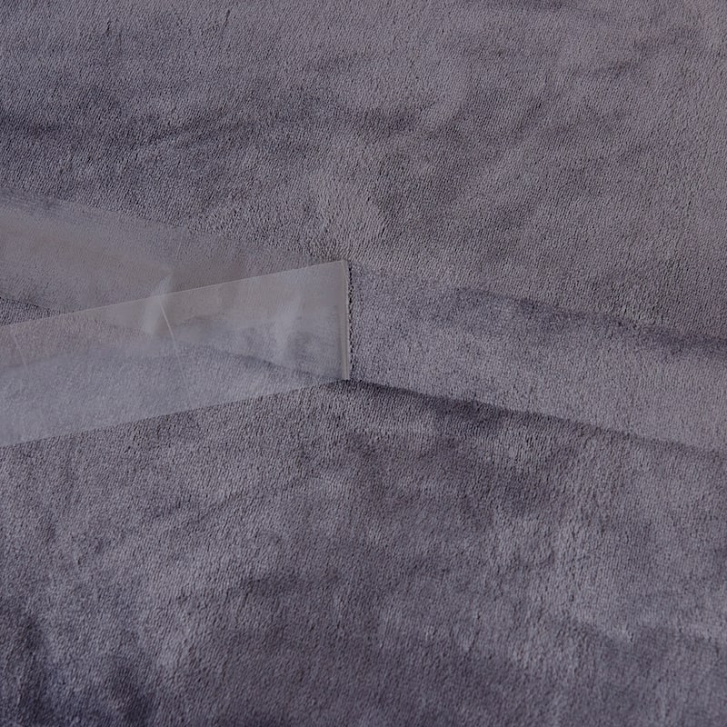 Large Solid Velvet Plush Fleece Blanket