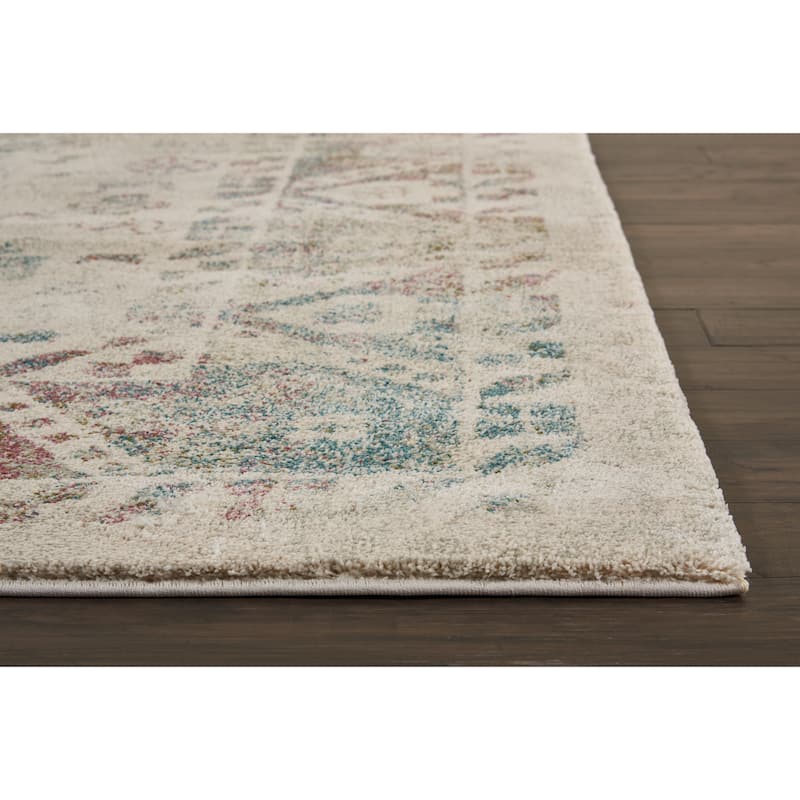 Nourison Fusion Vintage Distressed Area Rug