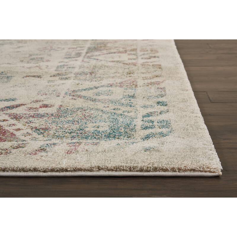 Nourison Fusion Vintage Distressed Area Rug