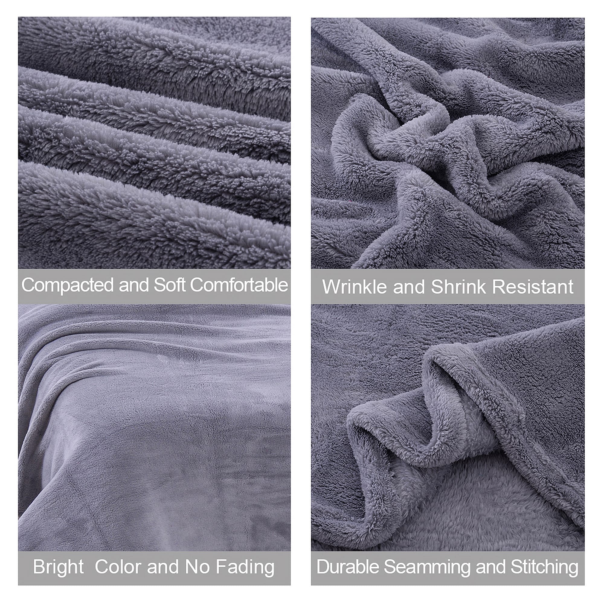 Luxury Soft Flannel Fleece Blanket for All Seasons  -image