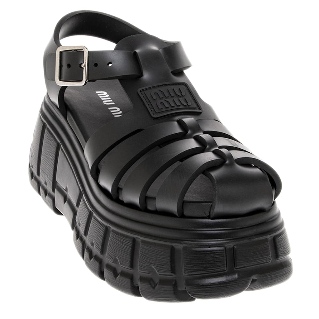 Miu Miu Platform Cage Sandals