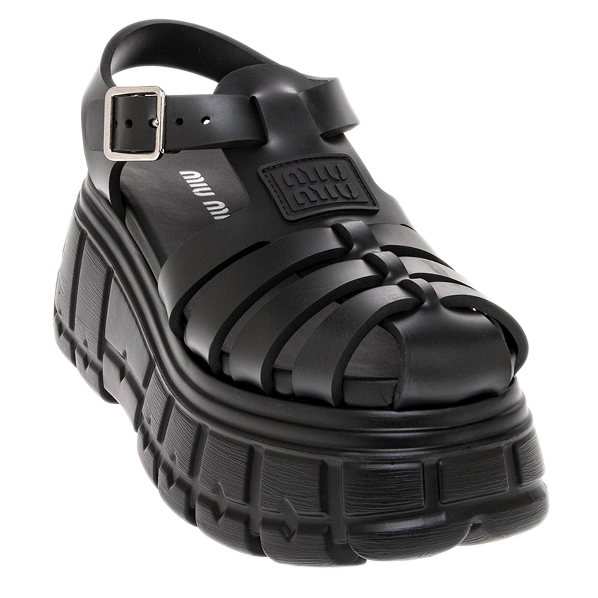 Miu Miu Platform Cage Sandals