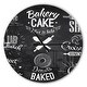 preview thumbnail 8 of 8, Designart 'Bakery Characters' Oversized Modern Wall CLock 16 in. wide x 16 in. high