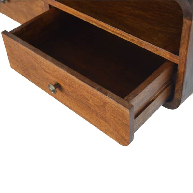 Artisan furniture Floating Chestnut Open Console