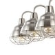 preview thumbnail 17 of 16, Cora 24.5" 3-Light Industrial Farmhouse Iron LED Vanity, Oil Rubbed Bronze by JONATHAN Y - 3 Light