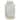 12" Ceramic Jar with Lid Contemporary Decorative Glassware in White, Green and Gold Storage Canister Decor - - 8" x 8" x 12"