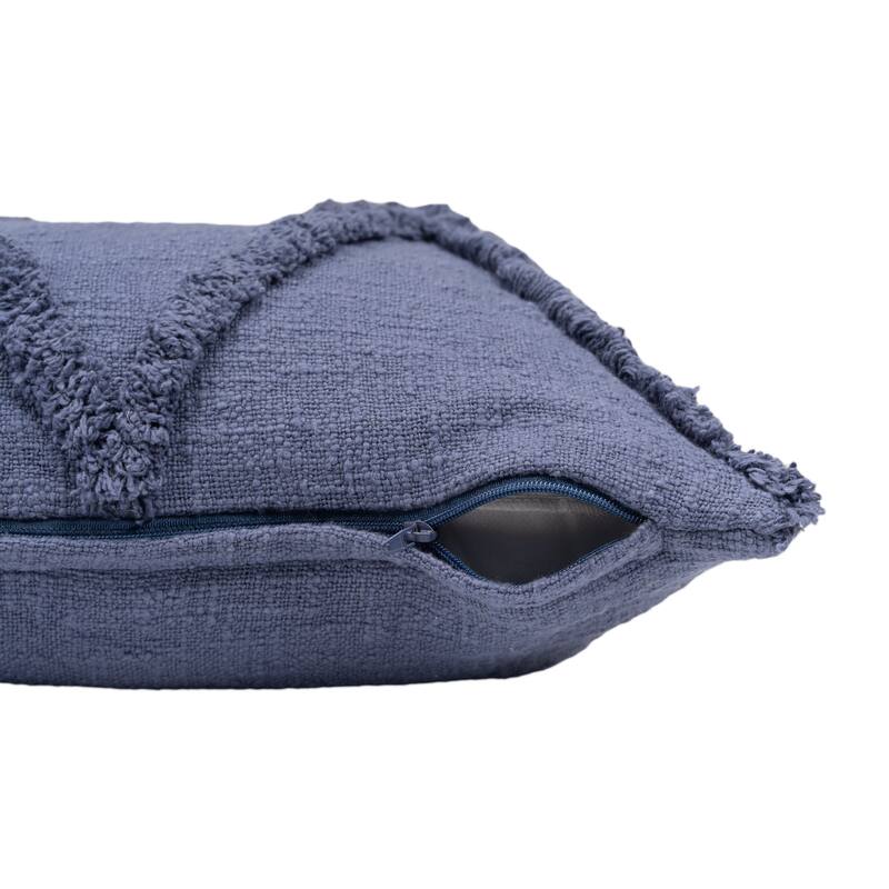 Sevita Flatwoven Cotton Throw Pillow, Set of 2