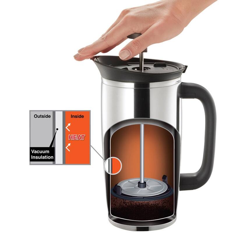 Fresh Brew Vacuum Insulated Stainless French Press Bed Bath & Beyond
