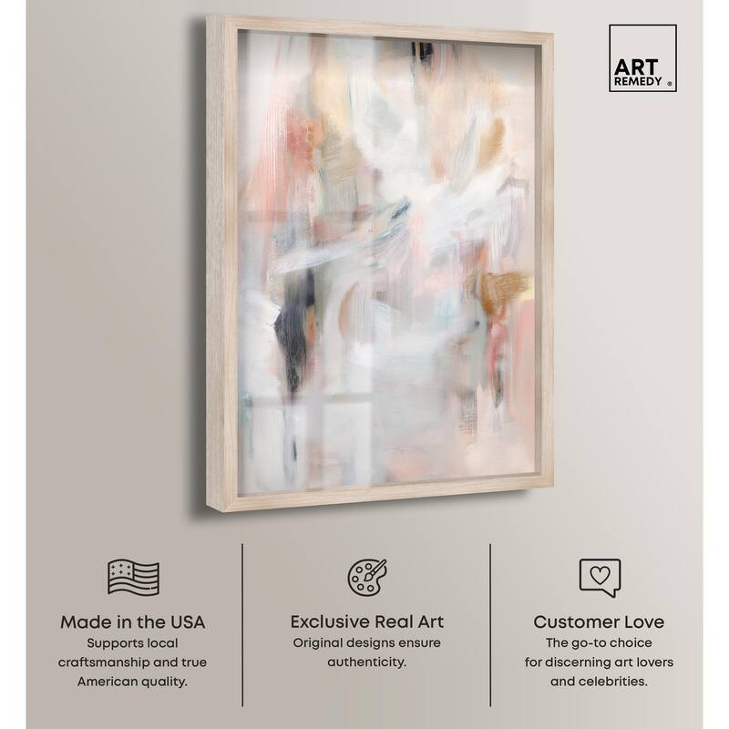 Drifting Colors II Shadowbox by Art Remedy