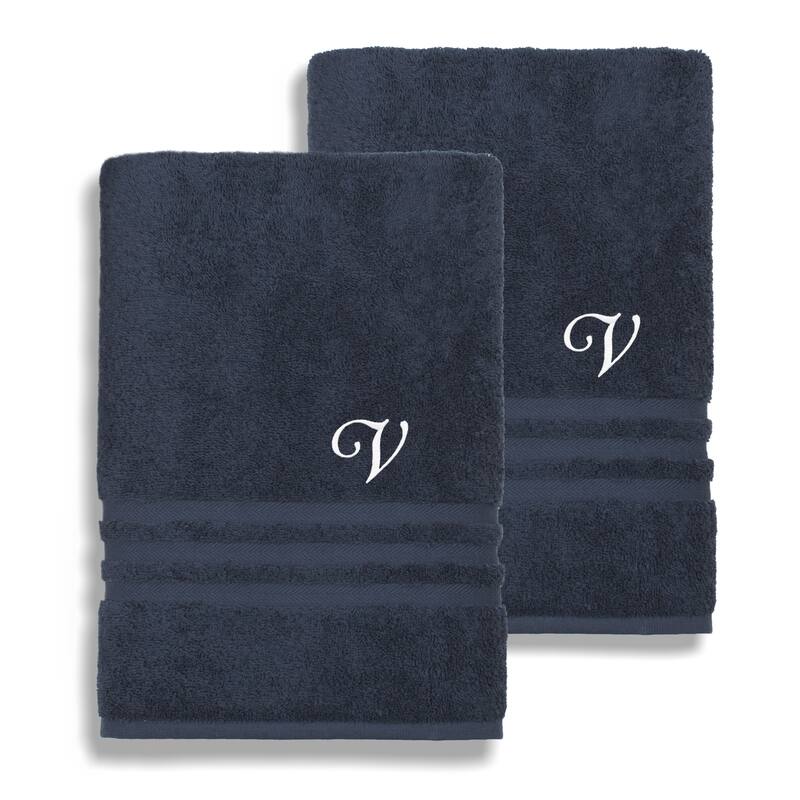 Authentic Hotel and Spa 100% Turkish Cotton 2PC Denzi Bath Sheet Set - V