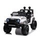 preview thumbnail 12 of 16, Realistic Ride-On Truck for Kids: 12V, 3 Speeds, LED Lights, and Music