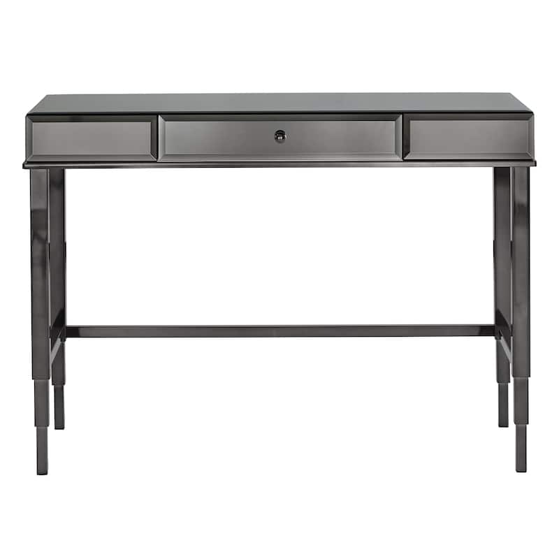 Camille Beveled Mirrored Accent 1-drawer Office Writing Desk by iNSPIRE Q Bold