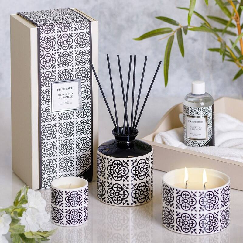Wax Lyrical Fired Earth Black Tea and Jasmine Candle Bed Bath & Beyond 39154722