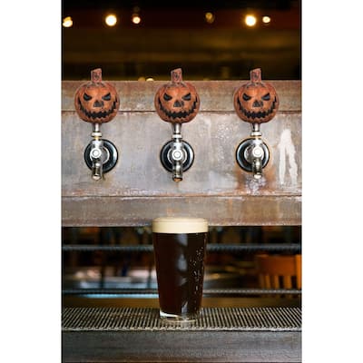 Premier Copper Products 3" Handcrafted Copper Pumpkin Beer Tap Handle