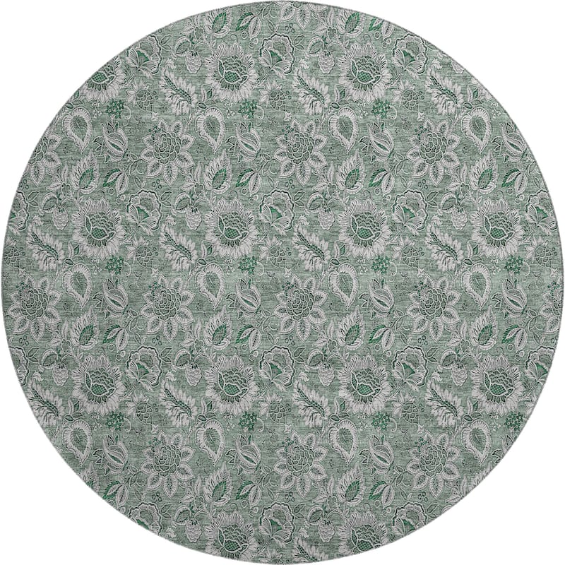 Premium Washable Super Soft Floral Mayfield Rug