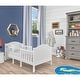 preview thumbnail 11 of 11, Dream On Me Portland 3 In 1 Convertible Toddler Bed in White