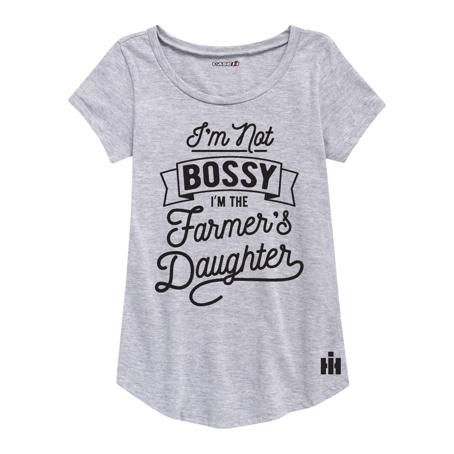 Shop Im Not Bossy Farmers Daughter Ih Youth Girl Short Sleeve