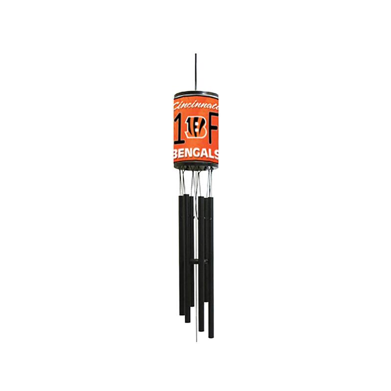NFL Wind Chime, #1 Fan with Team Logo, Cincinnati Bengals