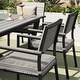 preview thumbnail 23 of 30, Corvus Orville 6-piece Aluminum Outdoor Dining Set with WPC Table Top