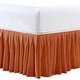preview thumbnail 9 of 95, Serenta Pleated Bedskirt 18" Drop King - King