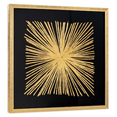 Aurous Flare 30" x 30" Shadow Box