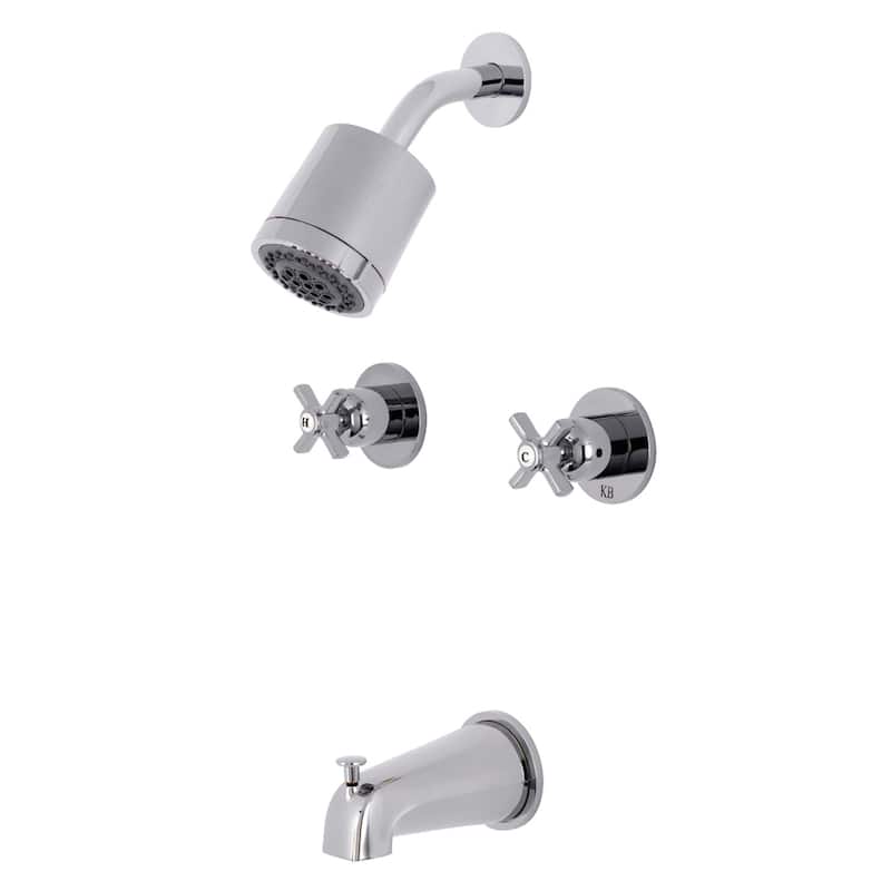 Millennium Two-Handle Tub and Shower Faucet - Polished Chrome