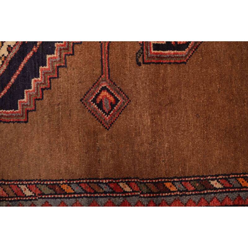 ECARPETGALLERY Hand-knotted Konya Anatolian Brown Wool Rug - 3'3 x 6'7