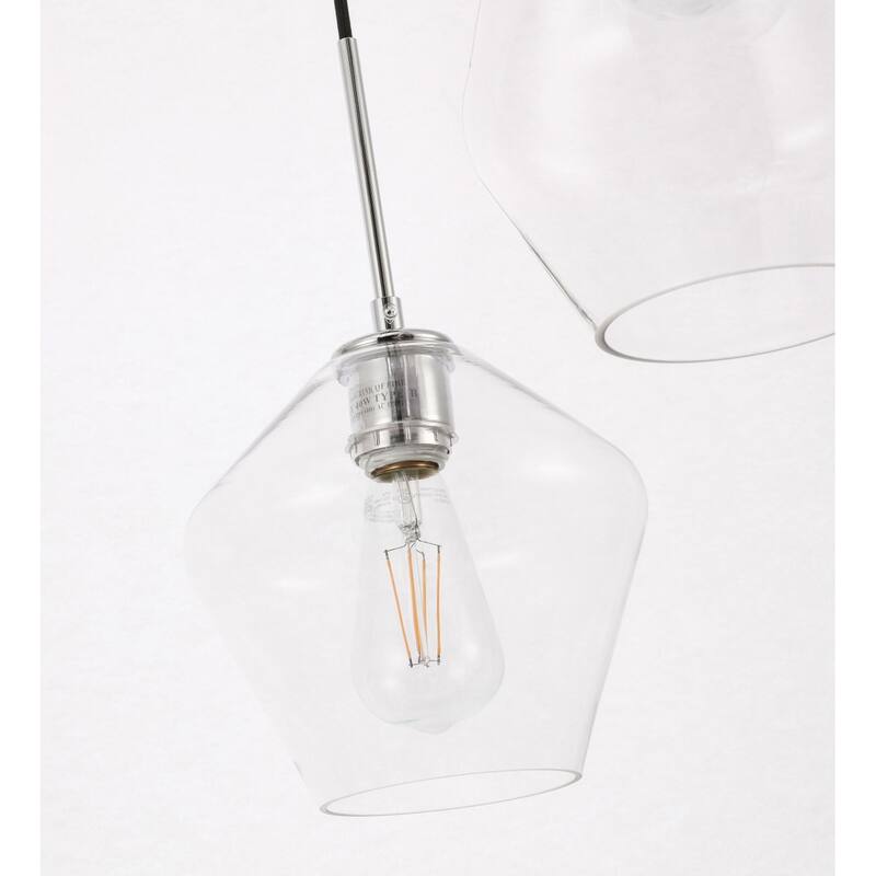 Gerald Glass 3-light Pendant