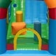 preview thumbnail 6 of 7, Inflatable Bounce House Obstacle Course with Ball Pit and Silde with 735W Blower - 14.5 ft x 6 ft x 7.5 ft (L x W x H)