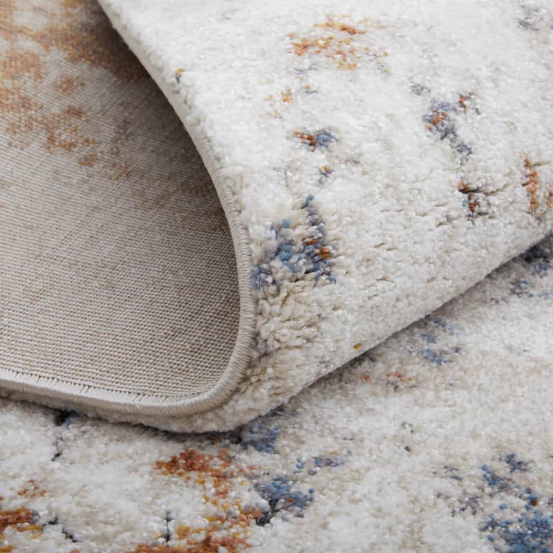 Grand Bazaar Odera Machine Made Abstract Modern Area Rug