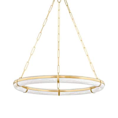 Hudson Valley Lighting 5130 Sennett 31" Wide Ring Chandelier