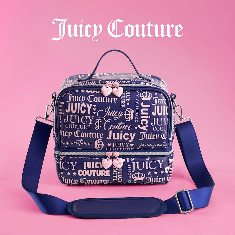 Juicy Couture Signature Chill Cooler Bags - 9.4" x 7" x 6"