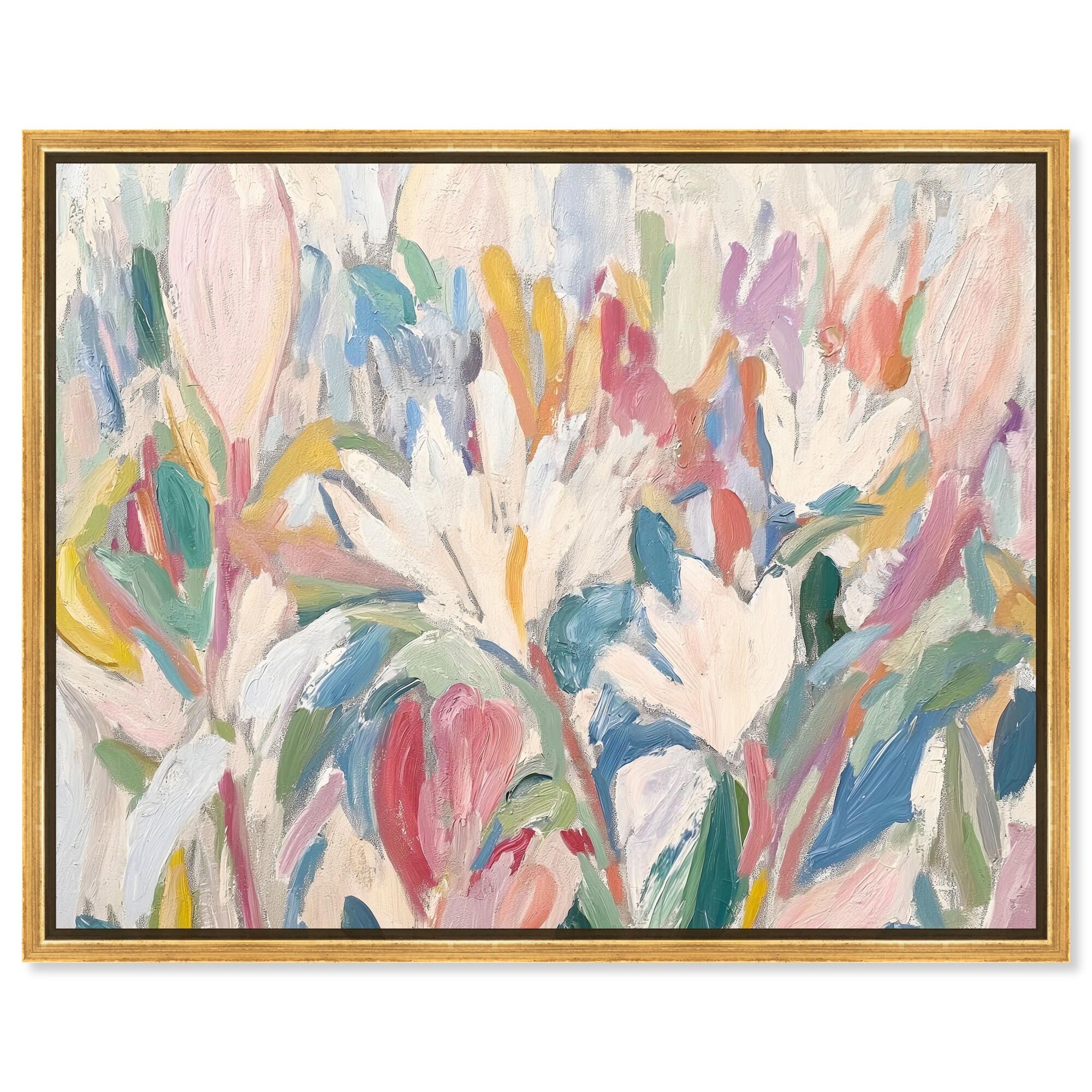 Morning Mist Bloom I Canvas by Art Remedy