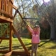 preview thumbnail 8 of 16, Gorilla Playsets 17-inch Trapeze Bar with Rings