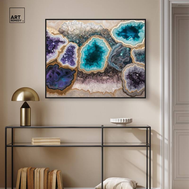 Mineral Multiverse Canvas by Art Remedy