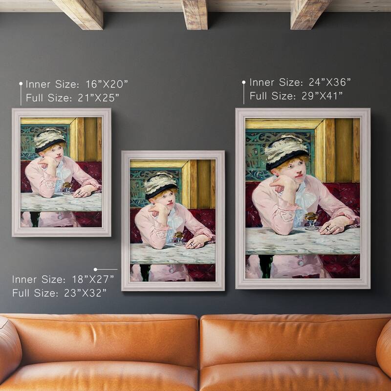 Plum Brandy Premium Framed Canvas- Ready to Hang