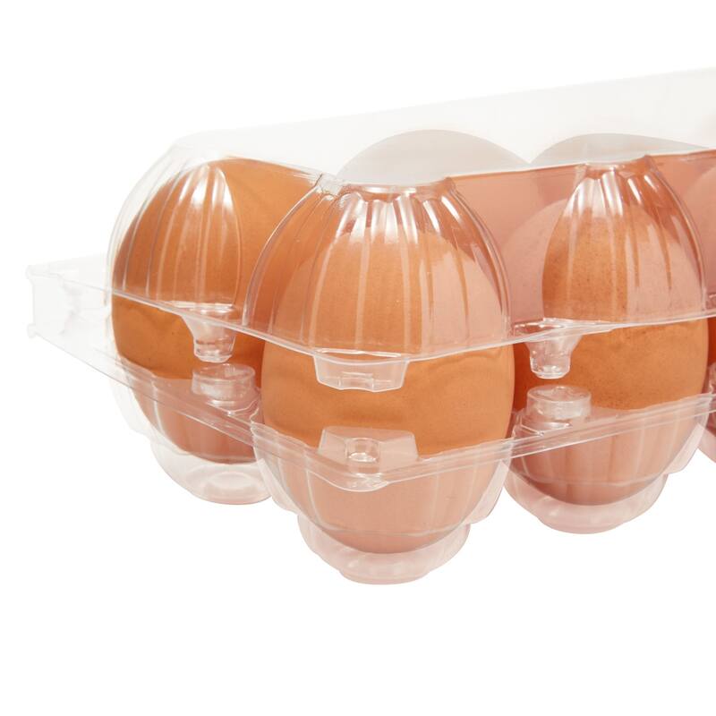 24 Pack Egg Cartons Bulk Holds 1 Dozen Chicken Eggs with Date Labels