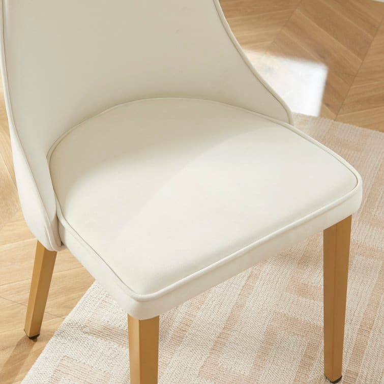 Pholstered Metal Side Chair (Set of 2)